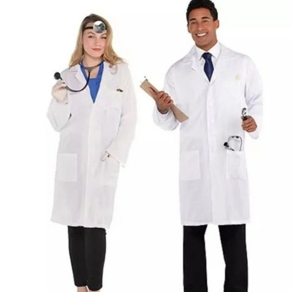 5 pc Doctor Physician Costume Unisex